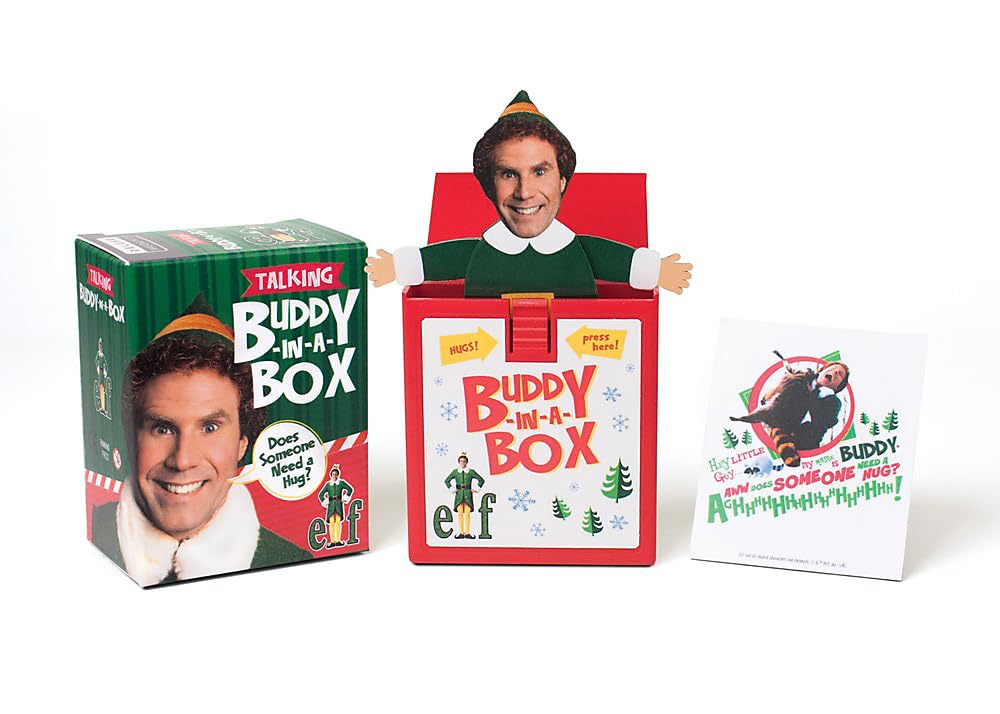Elf Talking Buddy-in-a-Box - Does Somebody Need a Hug