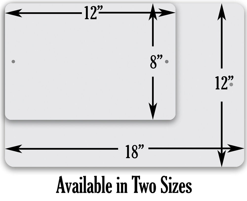 Beware, Danger! Cat on Duty - Metal Sign