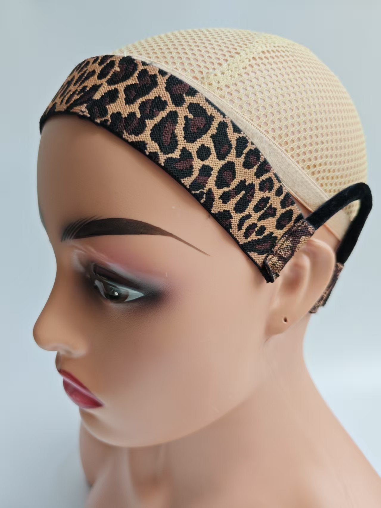 Portable Elastic Band Stretchy Strap Velcro Hairband