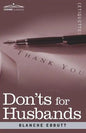 Don'ts for Husbands - Paperback