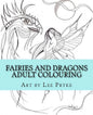 Fairies and Dragons: Adult Colouring Book - Paperback