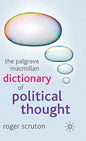 The Palgrave MacMillan Dictionary of Political Thought - Hardcover