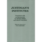 Justinian's "Institutes" - Paperback