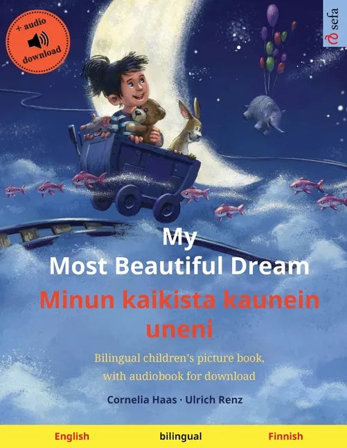 My Most Beautiful Dream - Minun kaikista kaunein uneni (English - Finnish): Bilingual children's picture book with online audio and video - Paperback