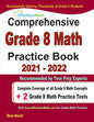 Comprehensive Grade 8 Math Practice Book: Complete Coverage of all Grade 8 Math Concepts + 2 Grade 8 Math Practice Tests - Paperback