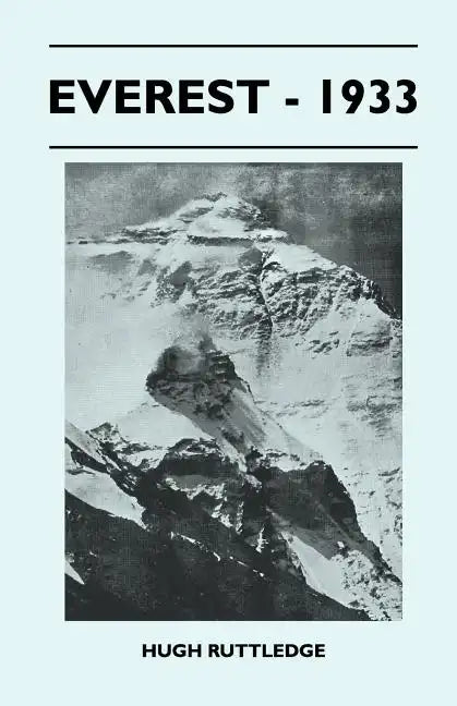 Everest - 1933 - Paperback