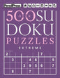 Over 500 Sudoku Puzzles Extreme: Sudoku Puzzle Book Extreme (with answers) - Paperback