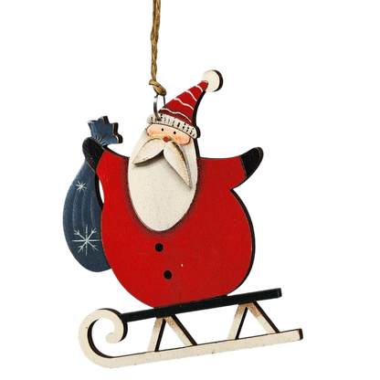 Rustic Wood Ornament -