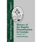 History Of The Baptist Denomination In Georgia - Vol. 2 - Paperback