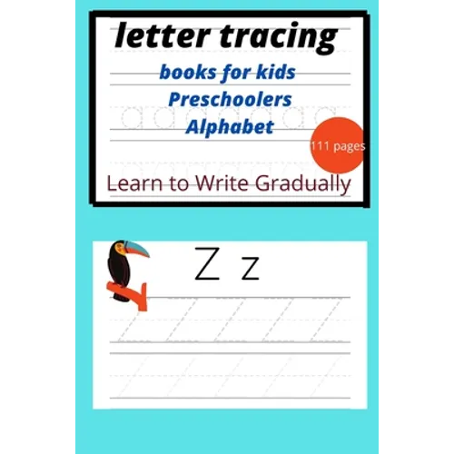 letter tracing books for kids: Alphabet Handwriting with Pen Control for kids Ages 3-5, activity book - Paperback