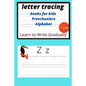 letter tracing books for kids: Alphabet Handwriting with Pen Control for kids Ages 3-5, activity book - Paperback