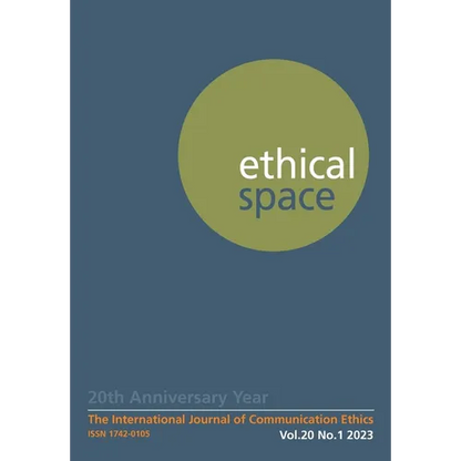Ethical Space Vol. 20 Issue 1 - Paperback