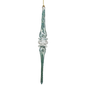 Seafoam Spiral Icicle Ornament