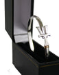 Vermont  Hook Bracelet Silver - 5mm Band - 7.5 Inch
