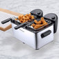 Big Boss Dual Deep Fryer 1500 Watts