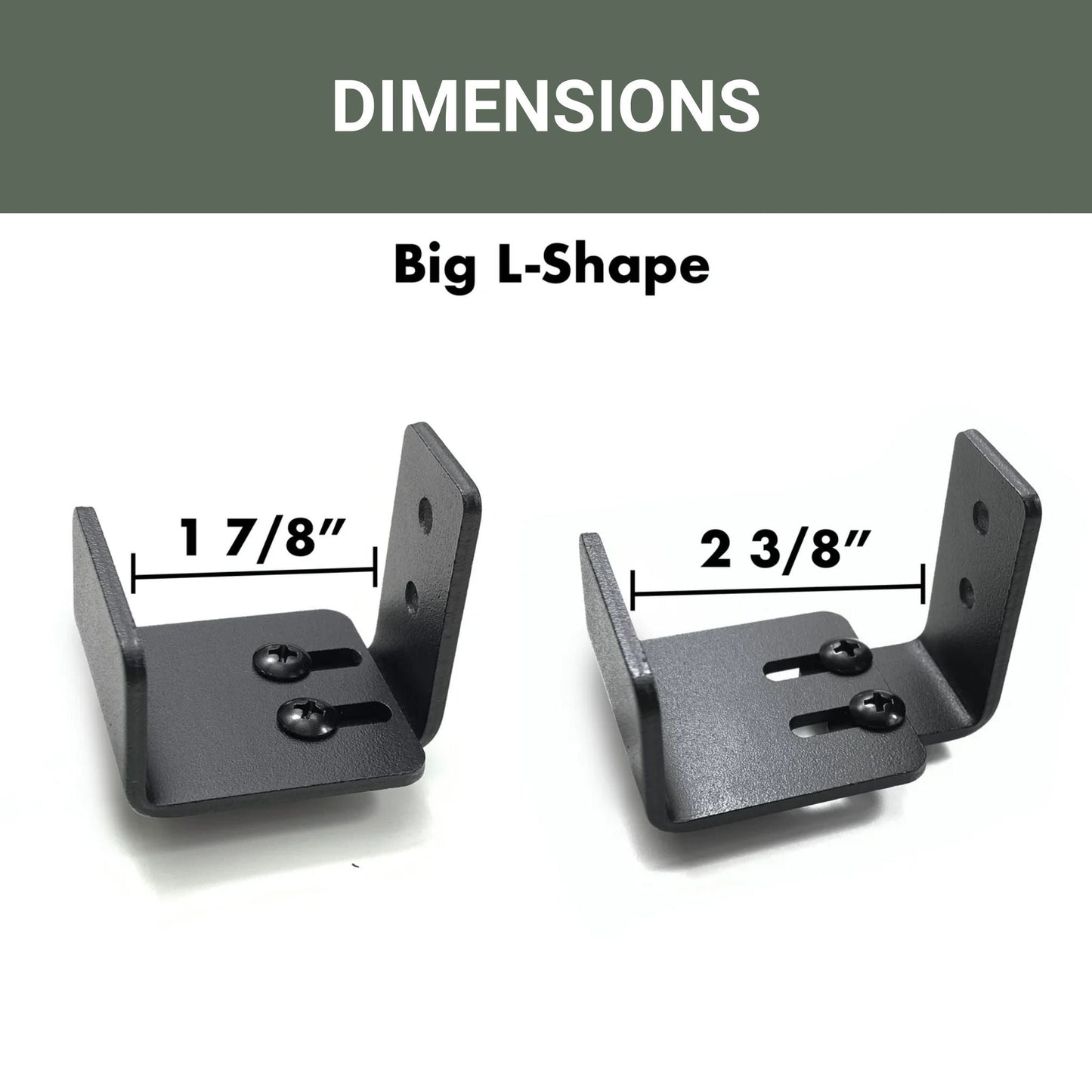 U Channel Wall Mounted Barn Door Guide