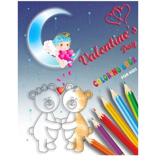 Valentine's Day Coloring Book for Kids - Paperback