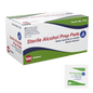 Dynarex Alcohol Prep Pad - Sterile, Medium, 100/bx, 20bxs/case (2000 Count)