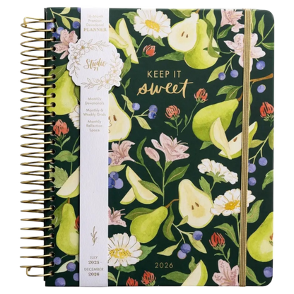 2025-2026 18-Month Premium Devotional Planner -  Keep it Sweet
