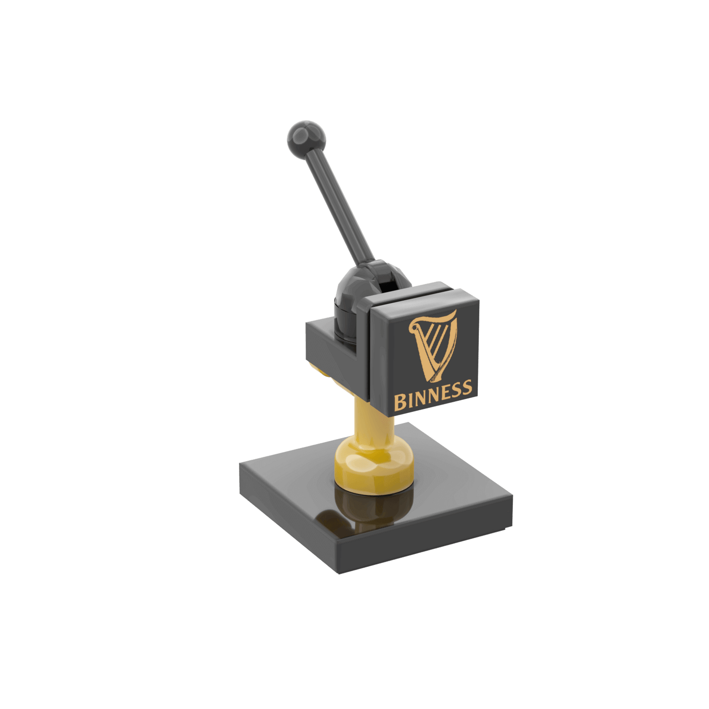 Binness Beer Tap - Bar / Pub - Pint / Drink Custom Printed - Custom Set Made Using LEGO® Parts
