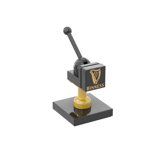 Binness Beer Tap - Bar / Pub - Pint / Drink Custom Printed - Custom Set Made Using LEGO® Parts