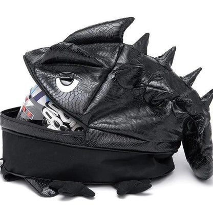 BINSONWHALE™ 4-in-1 LED Lizard Backpack/Tank Bag/Tail Bag/Helmet Bag