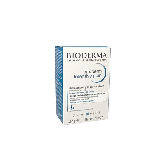 Bioderma Atoderm Pain Cleansing Bar 150g - Gentle Hypoallergenic Cleanser for Dry Sensitive Skin