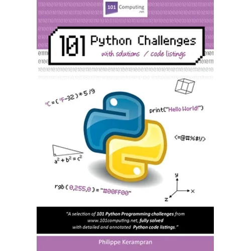101 Python Challenges with Solutions / Code Listings - Paperback
