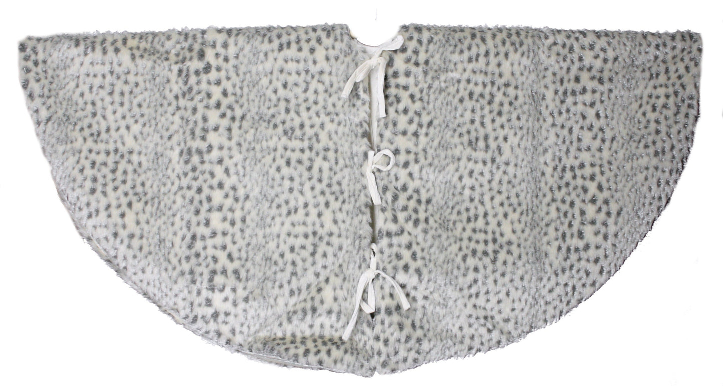 Leopard Fur Tree Skirt