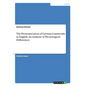 The Pronounciation of German Loanwords in English. An Analysis of Phonological Differences - Paperback