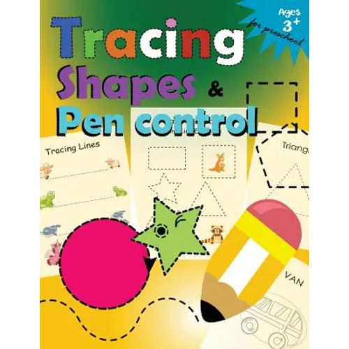 Tracing shapes & Pen control for Preschool: Kindergarten Tracing Workbook - Paperback