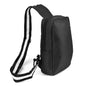 Black Crossbody Shoulder Sling Bag with USB Charging Port