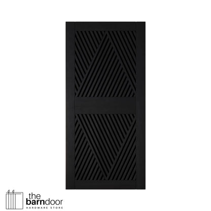 Diamond Pattern Pine Wood DIY Barn Door