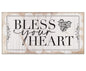 Bless Your Heart - Canvas