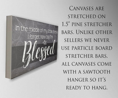 Blessed - Canvas