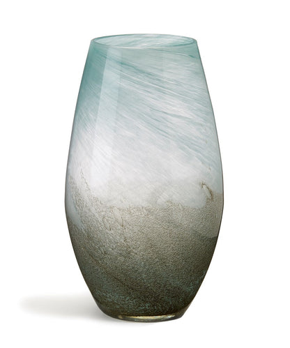 Blue & Coffee Vase