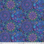 Blue Kaffe Fassett Millefiore Cotton Wideback Fabric Per Yard