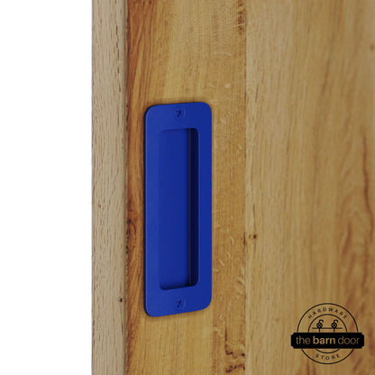 Barn Door Partial Radius Flush Pull