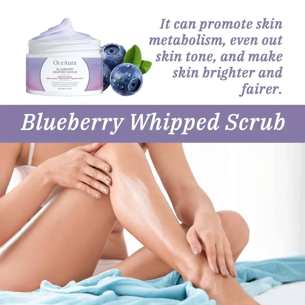 Blueberry Whipped Scrub Exfoliating Body Brightener
