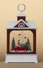 Spinning Barn Waterglobe -  Pickup Truck