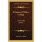 A History Of Olivet College: 1844-1900 (1901) - Hardcover