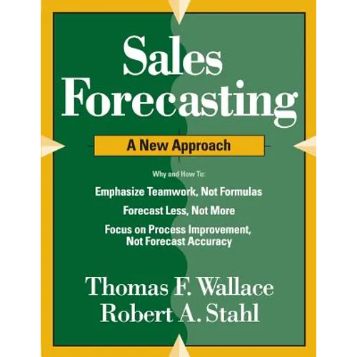 Sales Forecasting A New Approach - Paperback