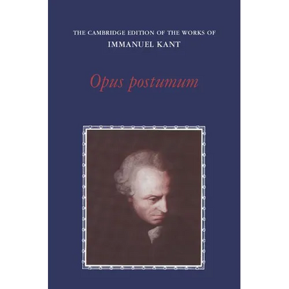 Opus Postumum - Paperback