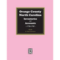 Orange County, North Carolina Inventories and Estates, 1758-1785 - Paperback