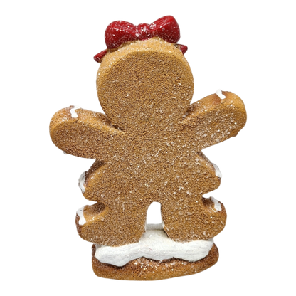 Gingerbread Cookie Figurine - Girl