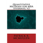 Quantitative Methods for MBA Students, v2 - Paperback