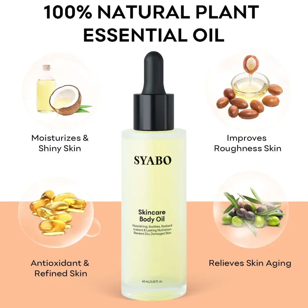 Body Care Essential Oils with Dropper