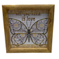 All You Need Is Love - Butterfly Wall Plaque