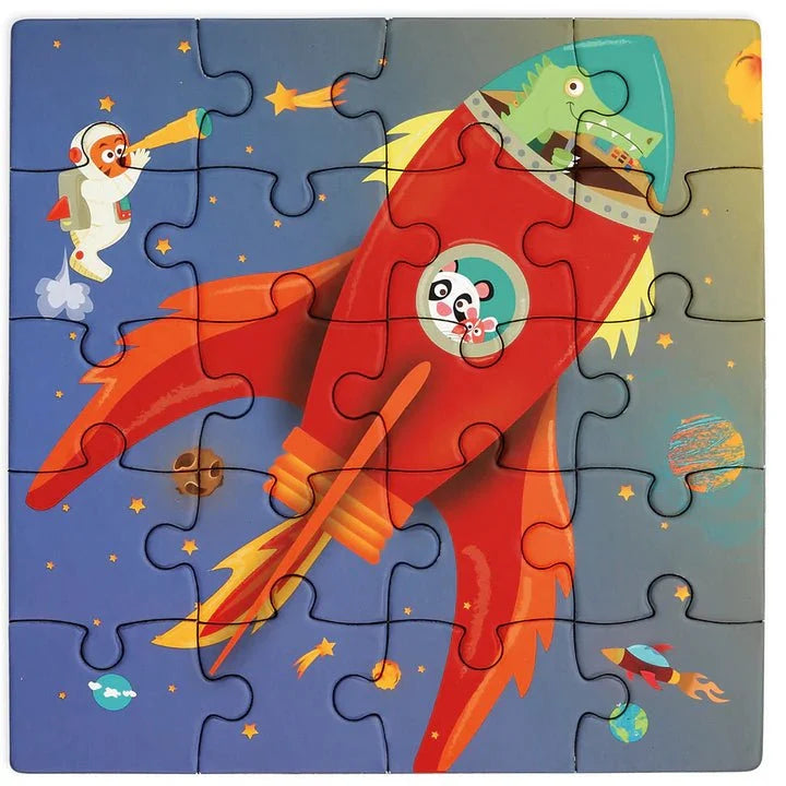 Book to Go Space Magnetic Puzzle