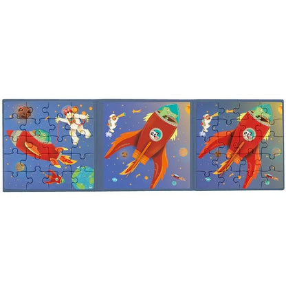 Book to Go Space Magnetic Puzzle